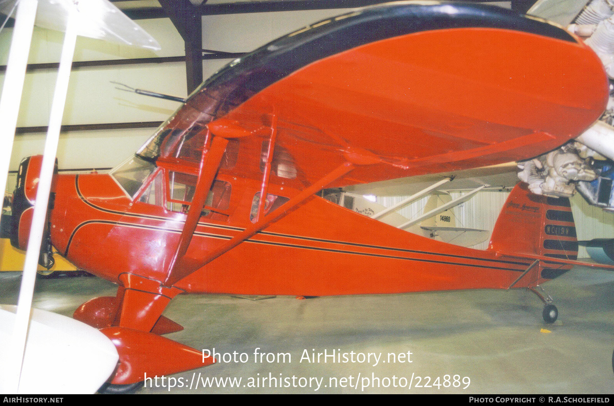 Aircraft Photo of N119V / NC119V | Monocoupe 90A | AirHistory.net #224889