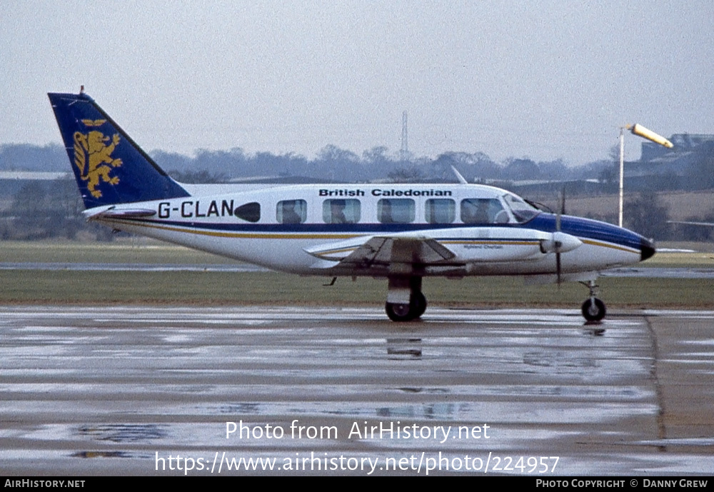 Aircraft Photo of G-CLAN | Piper PA-31-350 Navajo Chieftain | British Caledonian Airways | AirHistory.net #224957