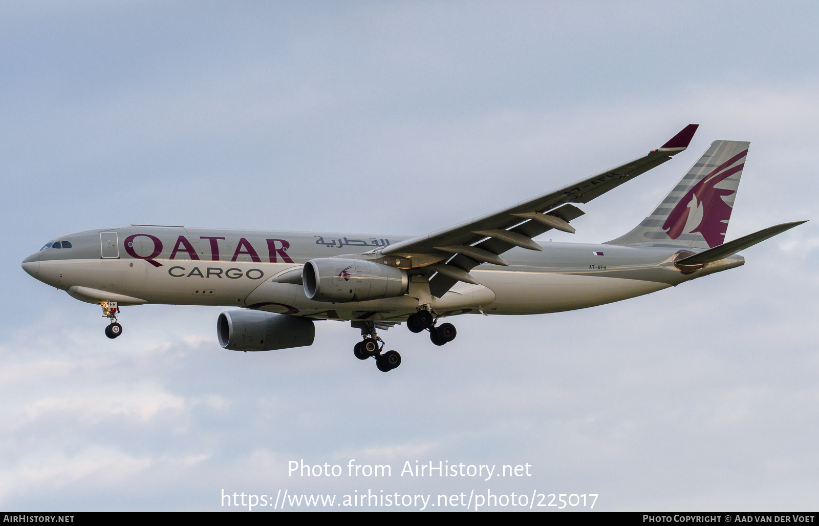 Aircraft Photo of A7-AFH | Airbus A330-243F | Qatar Airways Cargo | AirHistory.net #225017