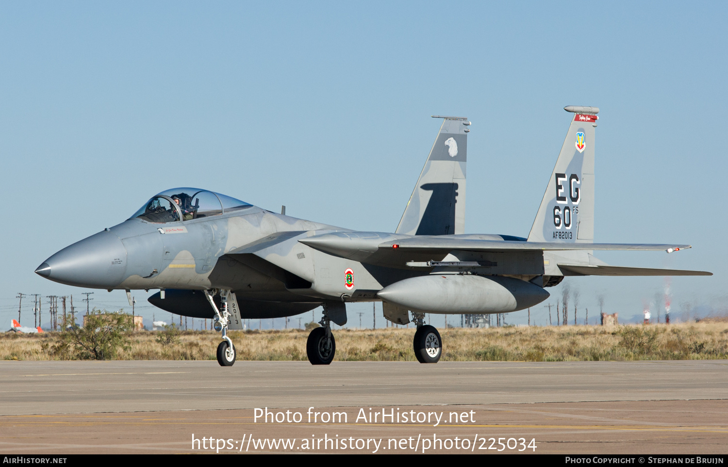 Aircraft Photo of 82-0013 / 82013 | McDonnell Douglas F-15C Eagle | USA - Air Force | AirHistory.net #225034