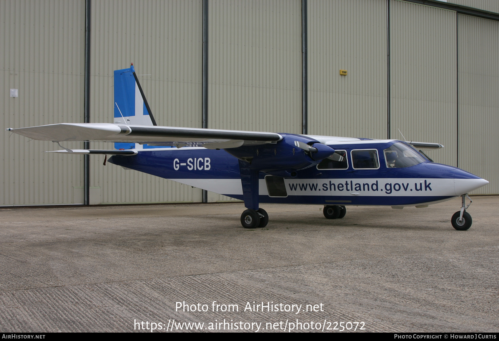 Aircraft Photo of G-SICB | Britten-Norman BN-2B-20 Islander | Shetland Islands Council | AirHistory.net #225072