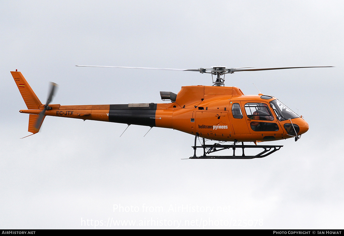 Aircraft Photo of EC-JTX | Aerospatiale AS-350B-1 Ecureuil | Helitrans Pyrinees | AirHistory.net #225078