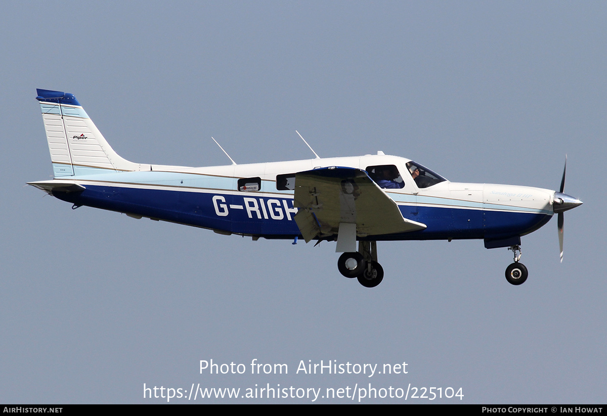 Aircraft Photo of G-RIGH | Piper PA-32R-301 Saratoga II HP | AirHistory.net #225104