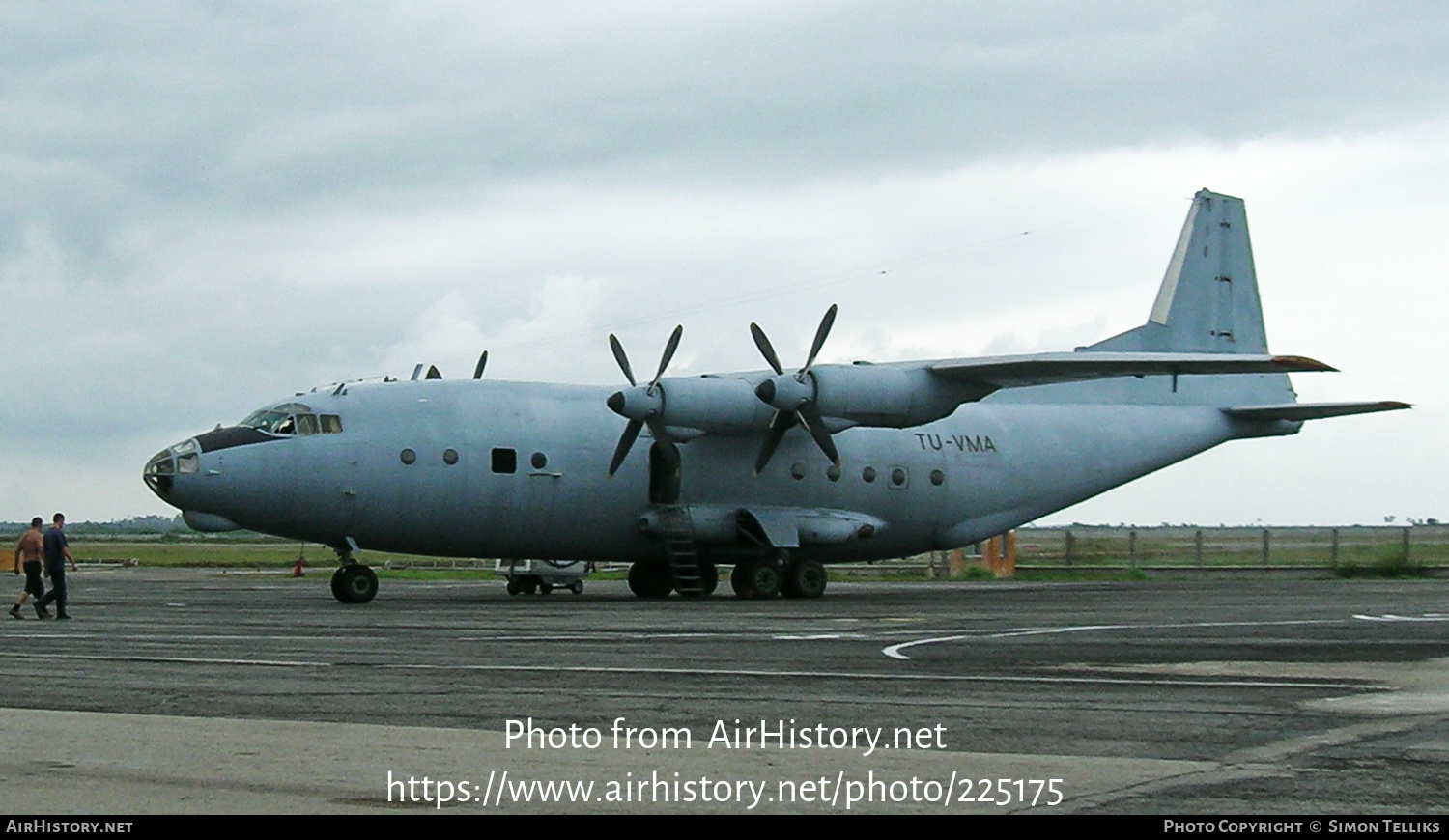 Aircraft Photo of TU-VMA | Antonov An-12A | Ivory Coast - Air Force | AirHistory.net #225175