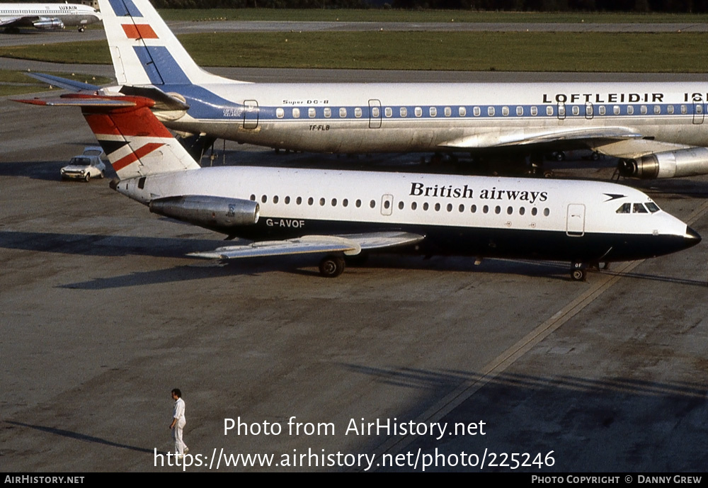 Aircraft Photo of G-AVOF | BAC 111-416EK One-Eleven | British Airways | AirHistory.net #225246