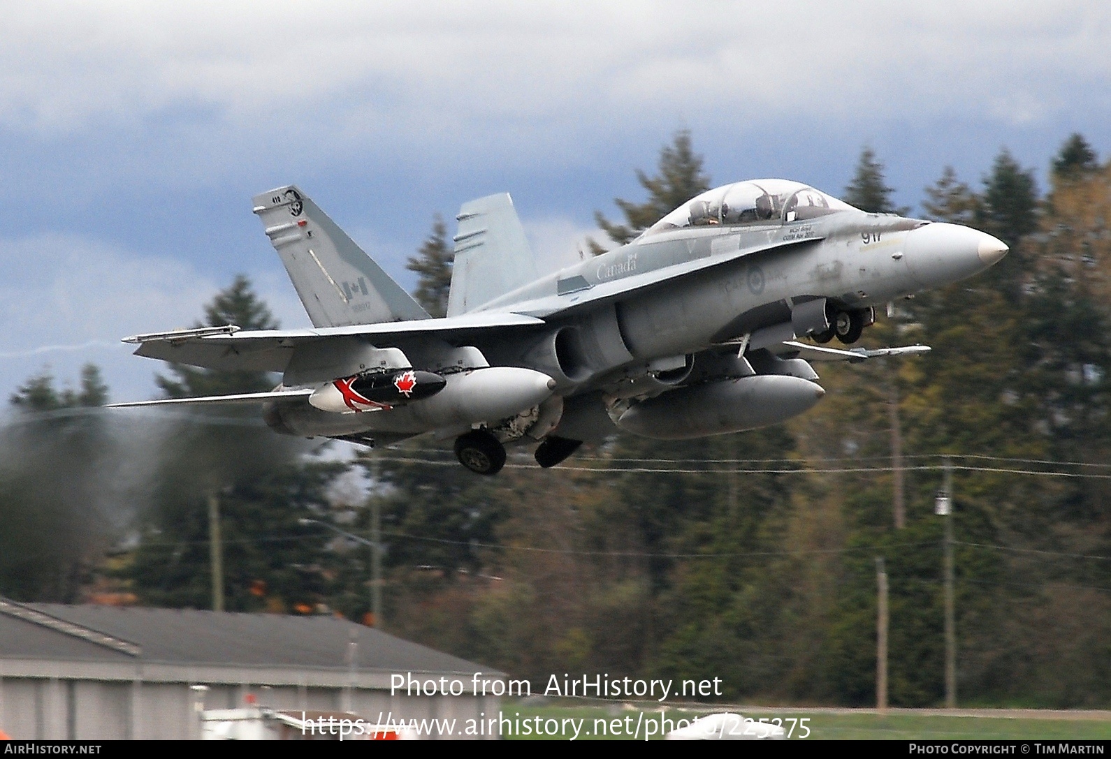 Aircraft Photo of 188917 | McDonnell Douglas CF-188B Hornet | Canada - Air Force | AirHistory.net #225275