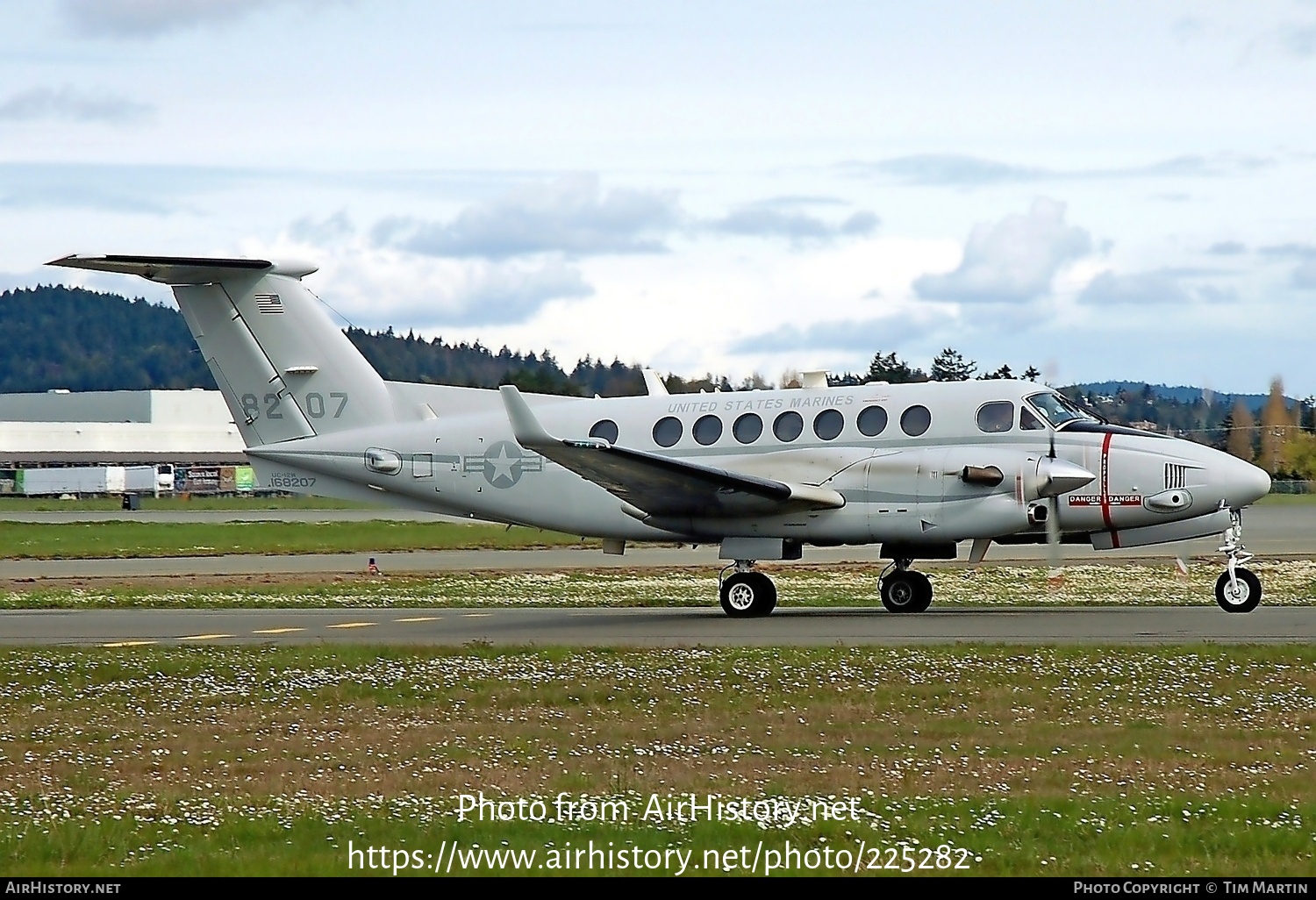 Aircraft Photo of 168207 | Hawker Beechcraft UC-12W Huron (B300C) | USA - Marines | AirHistory.net #225282