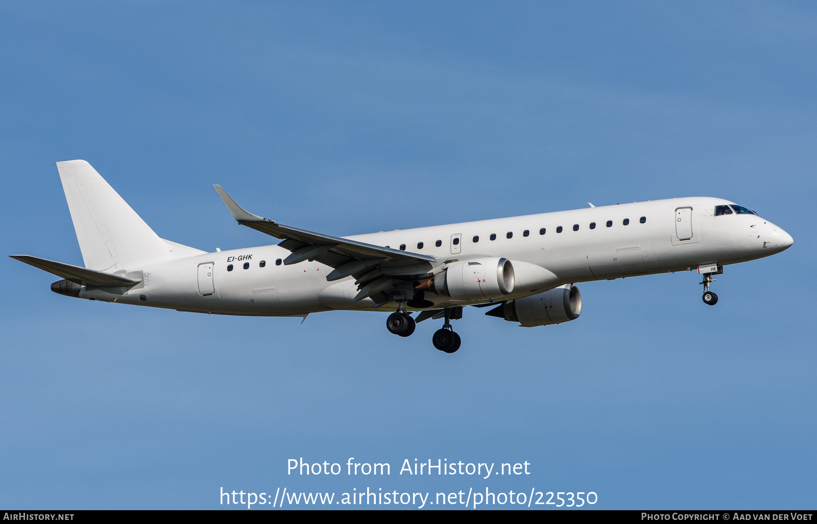 Aircraft Photo of EI-GHK | Embraer 190AR (ERJ-190-100IGW) | Stobart Air | AirHistory.net #225350