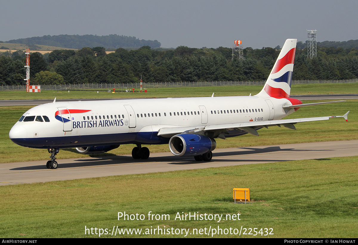 Aircraft Photo of G-EUXD | Airbus A321-231 | British Airways | AirHistory.net #225432