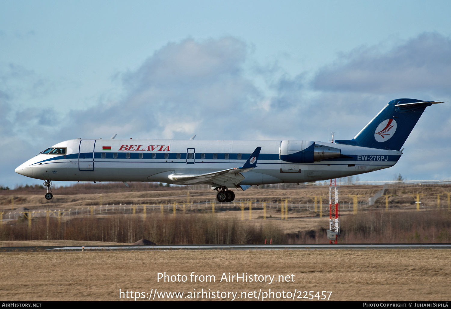 Aircraft Photo of EW-276PJ | Bombardier CRJ-200ER (CL-600-2B19) | Belavia | AirHistory.net #225457