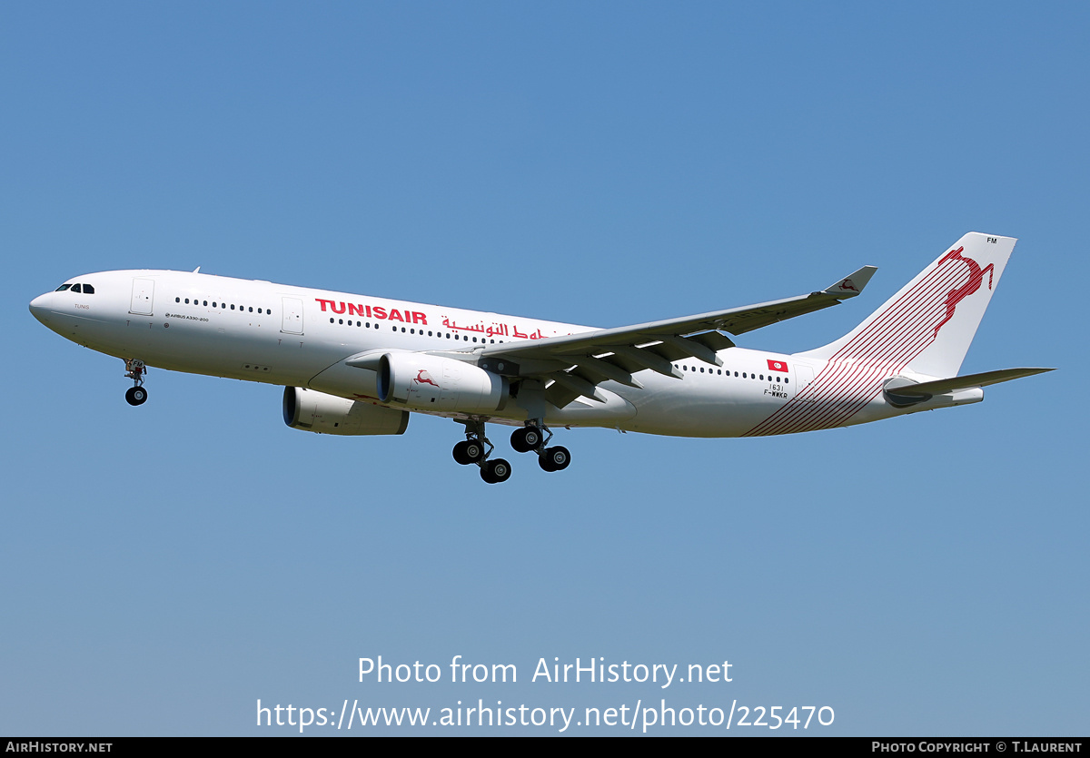 Aircraft Photo of F-WWKP | Airbus A330-243 | Tunisair | AirHistory.net #225470