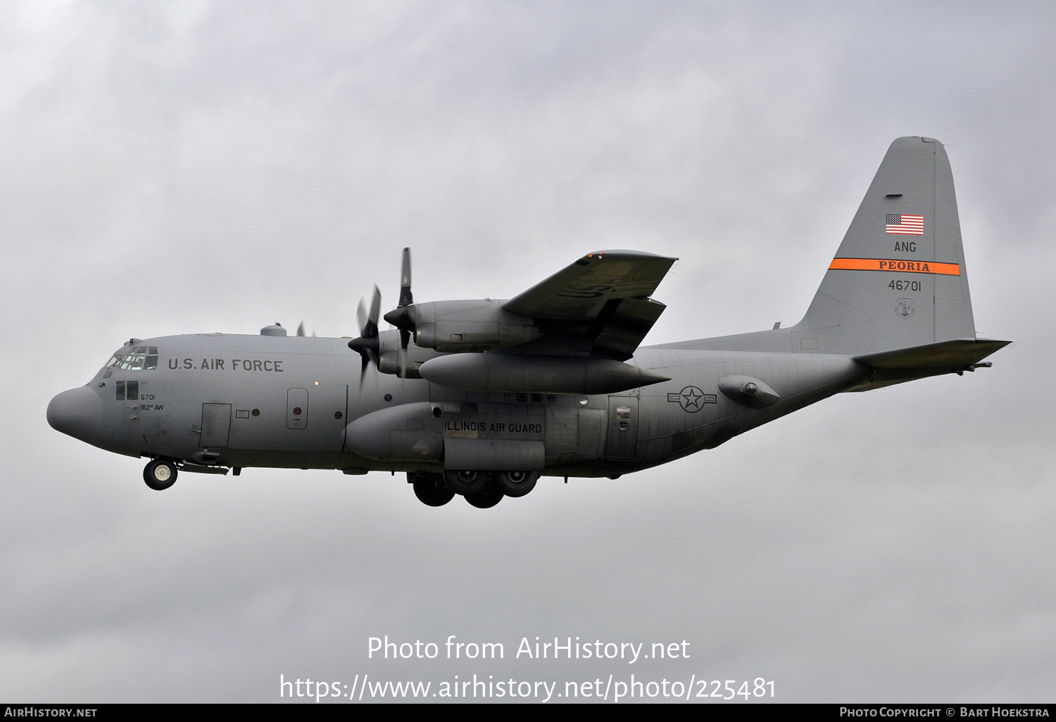 Aircraft Photo of 94-6701 / 46701 | Lockheed C-130H Hercules | USA - Air Force | AirHistory.net #225481