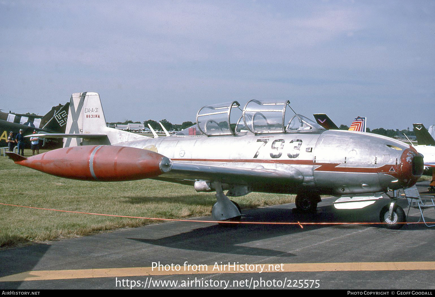 Aircraft Photo of N631HA / E14-A-31 | Hispano HA-200A Saeta | Spain - Air Force | AirHistory.net #225575