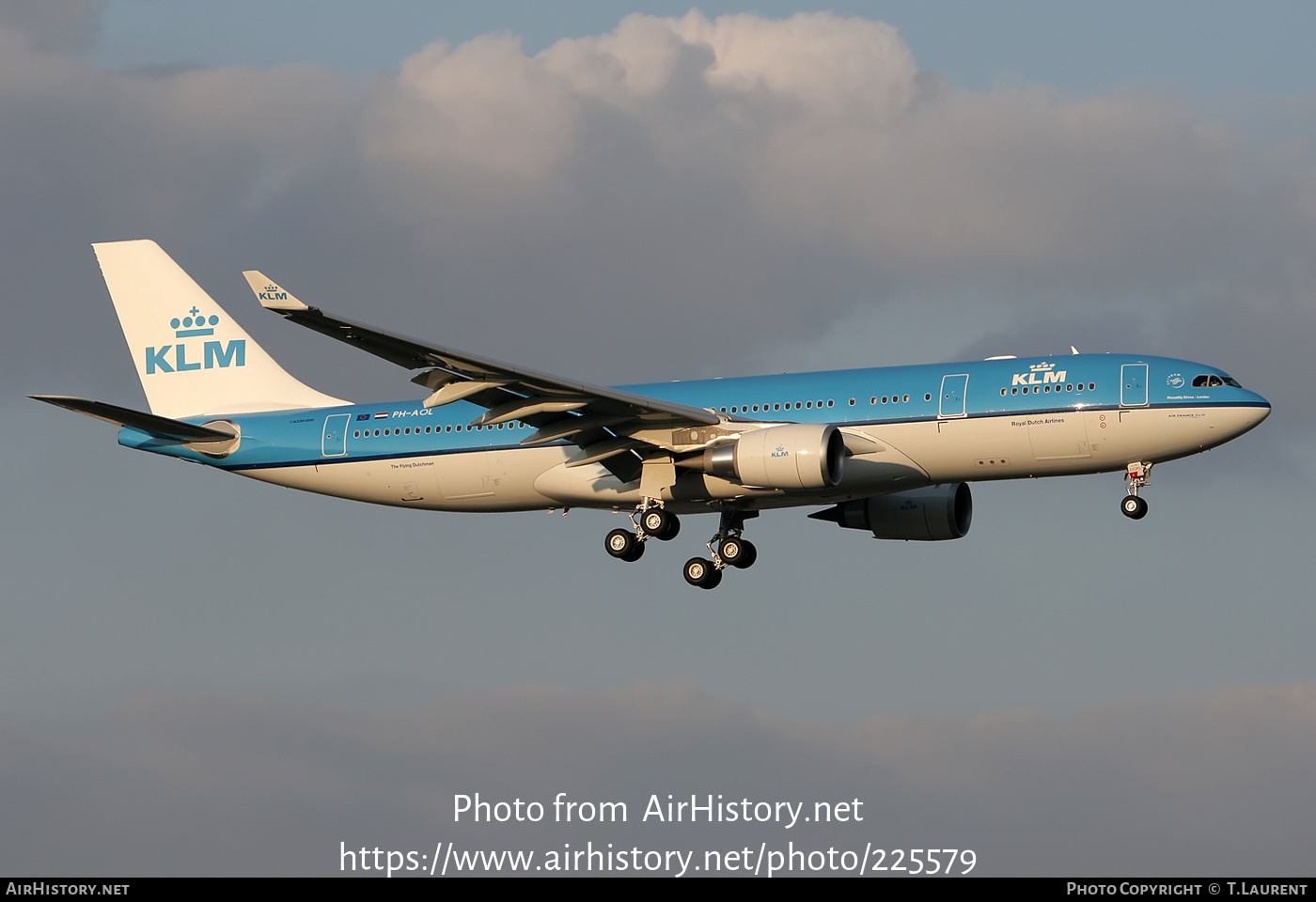 Aircraft Photo of PH-AOL | Airbus A330-203 | KLM - Royal Dutch Airlines | AirHistory.net #225579