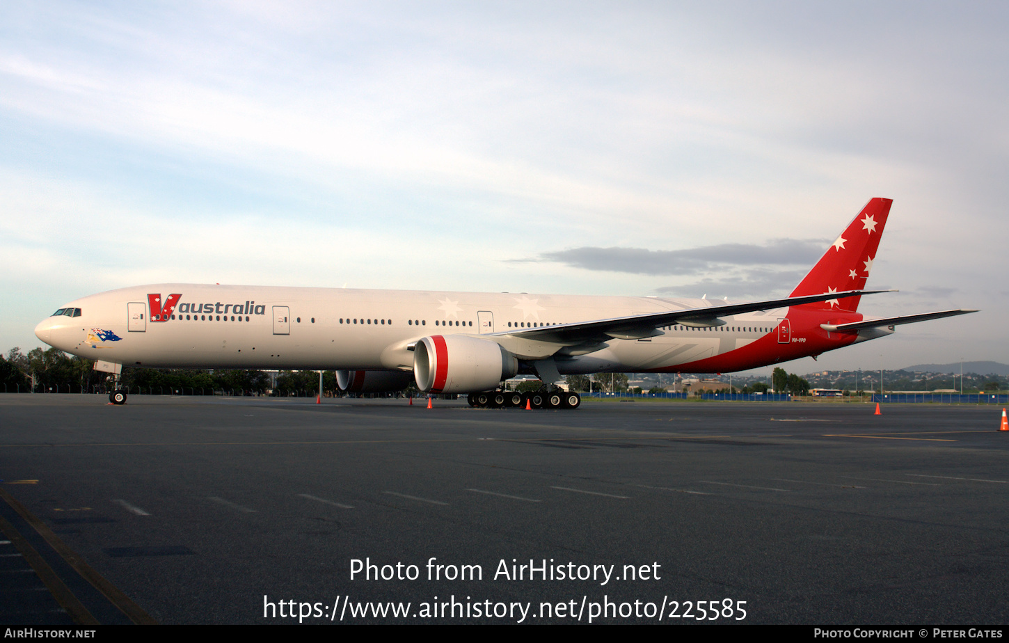 Aircraft Photo of VH-VPD | Boeing 777-3ZG/ER | V Australia | AirHistory.net #225585