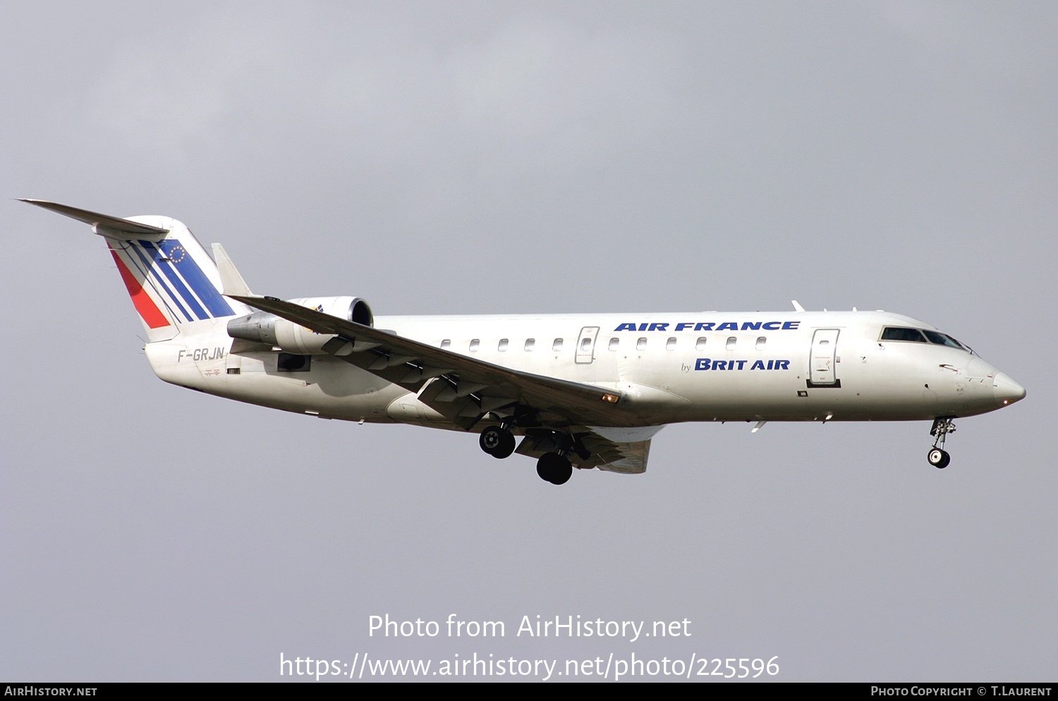 Aircraft Photo of F-GRJN | Bombardier CRJ-100ER (CL-600-2B19) | Air France | AirHistory.net #225596