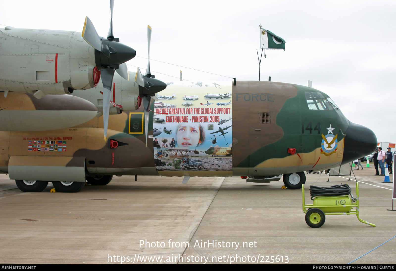 Aircraft Photo of 4144 | Lockheed L-100 Hercules (382B) | Pakistan - Air Force | AirHistory.net #225613