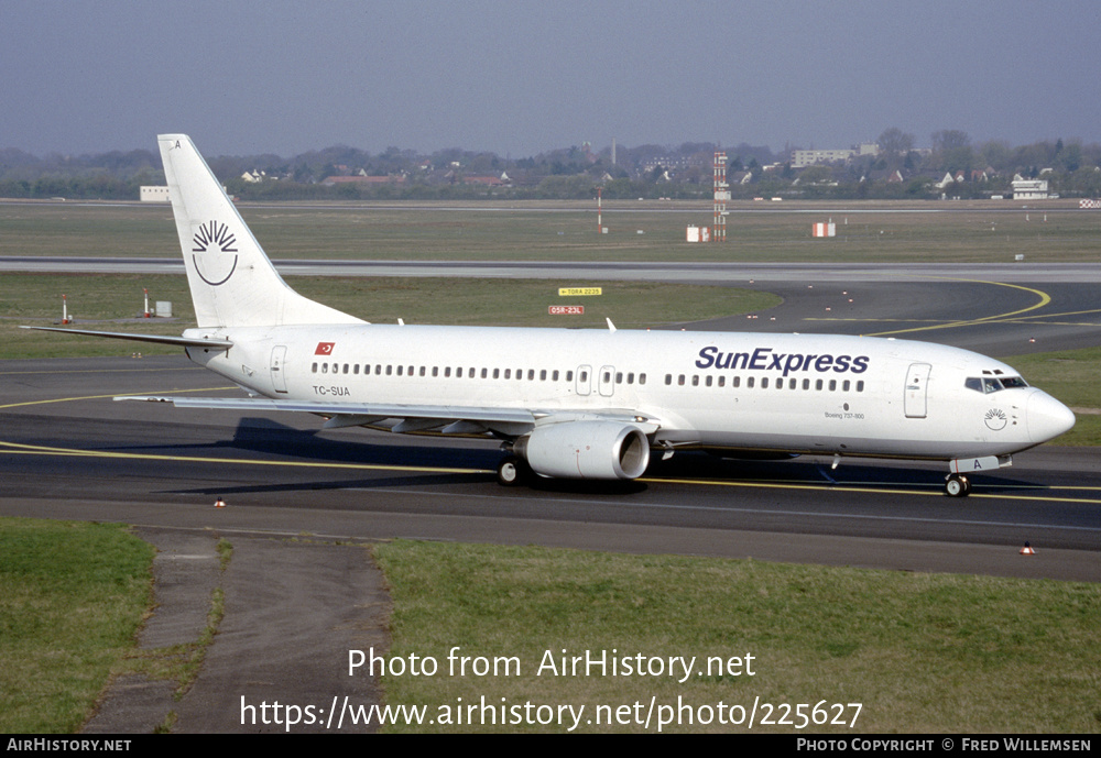 Aircraft Photo of TC-SUA | Boeing 737-86N | SunExpress | AirHistory.net #225627