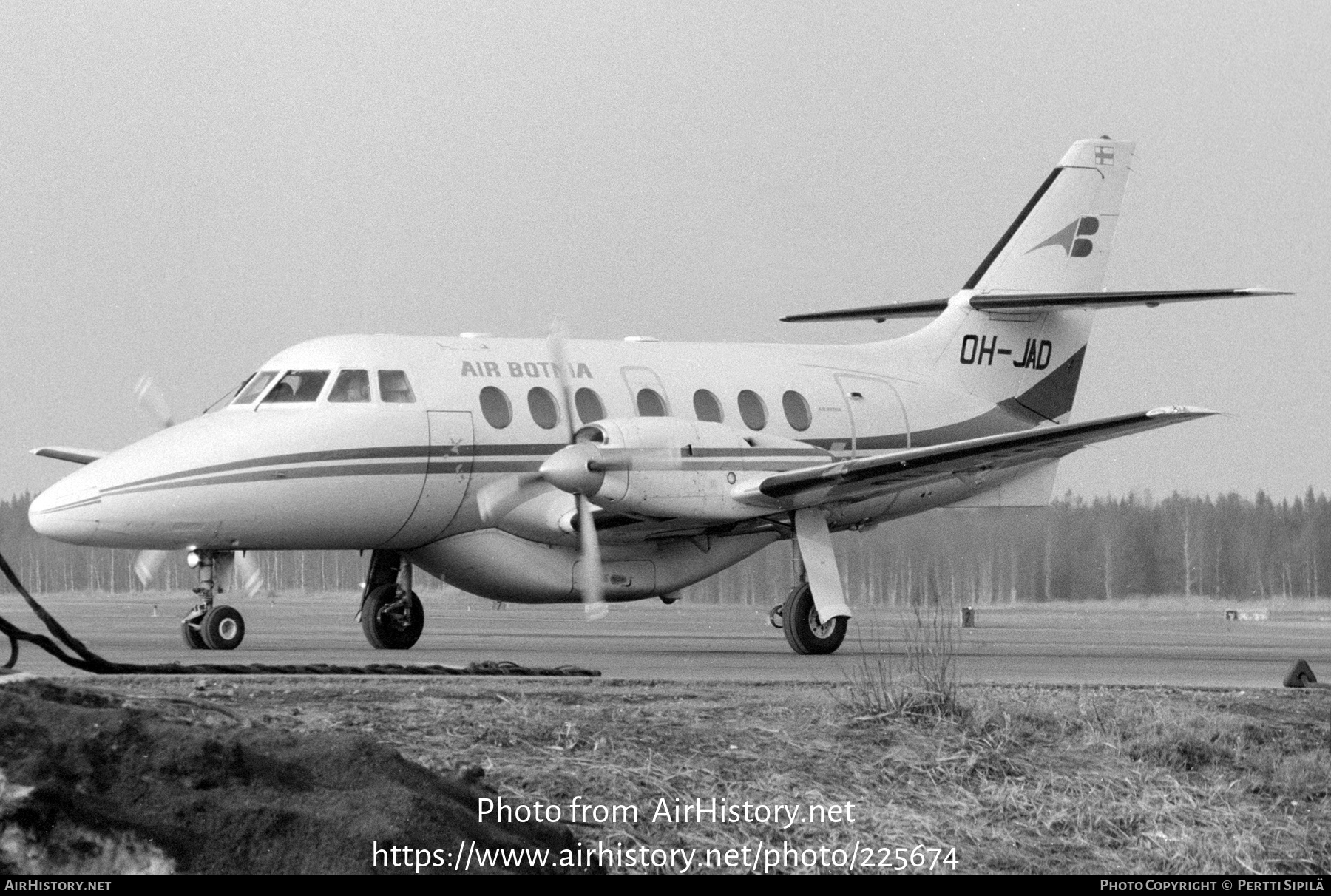 Aircraft Photo of OH-JAD | British Aerospace BAe-3202 Jetstream Super 31 | Air Botnia | AirHistory.net #225674