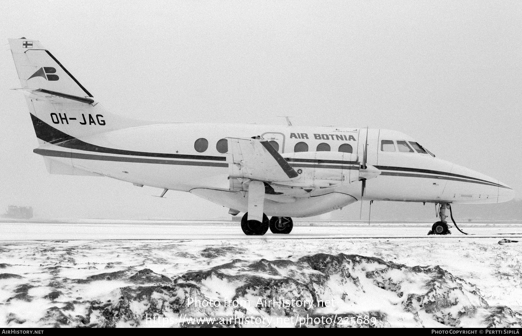 Aircraft Photo of OH-JAG | British Aerospace BAe-3202 Jetstream Super 31 | Air Botnia | AirHistory.net #225689