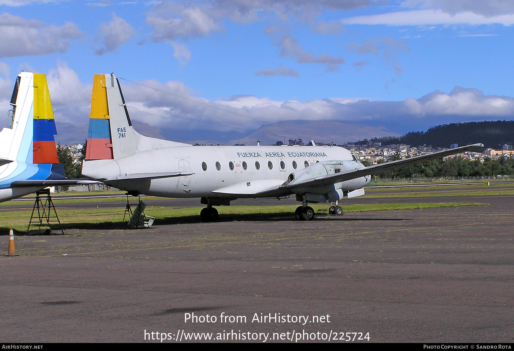 Aircraft Photo of FAE-741 | Hawker Siddeley C-91 (Srs2A/281LFD) | Ecuador - Air Force | AirHistory.net #225724