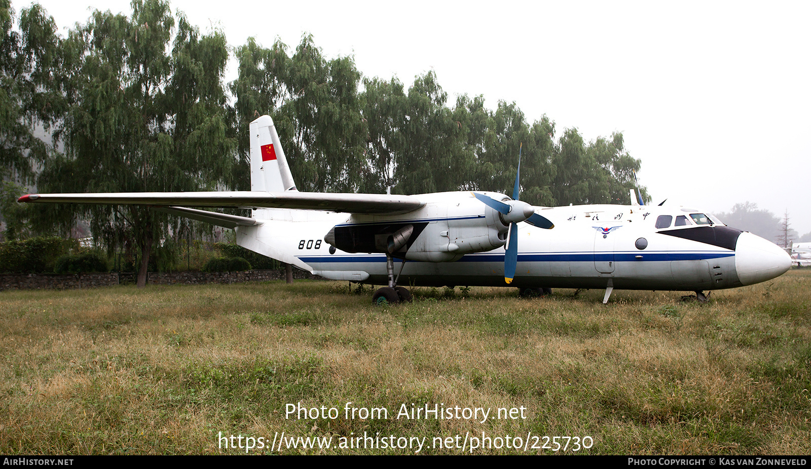 Aircraft Photo of 808 | Antonov An-26 | CAAC - Civil Aviation Administration of China | AirHistory.net #225730