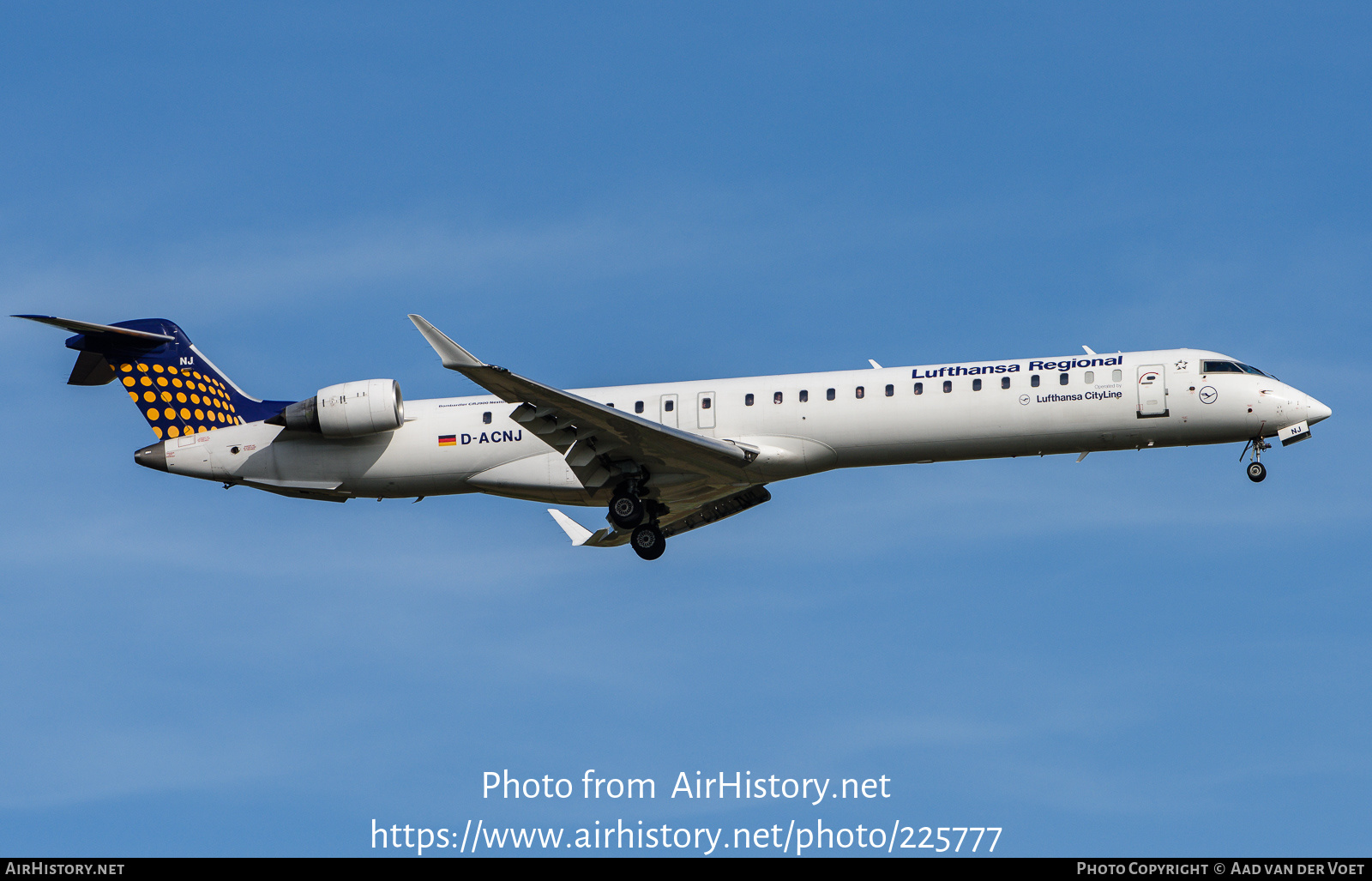 Aircraft Photo of D-ACNJ | Bombardier CRJ-900LR (CL-600-2D24) | Lufthansa Regional | AirHistory.net #225777