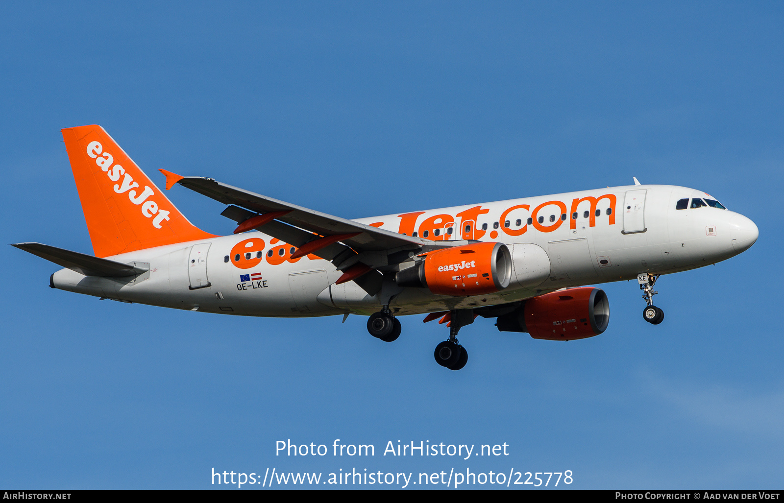 Aircraft Photo of OE-LKE | Airbus A319-111 | EasyJet | AirHistory.net #225778