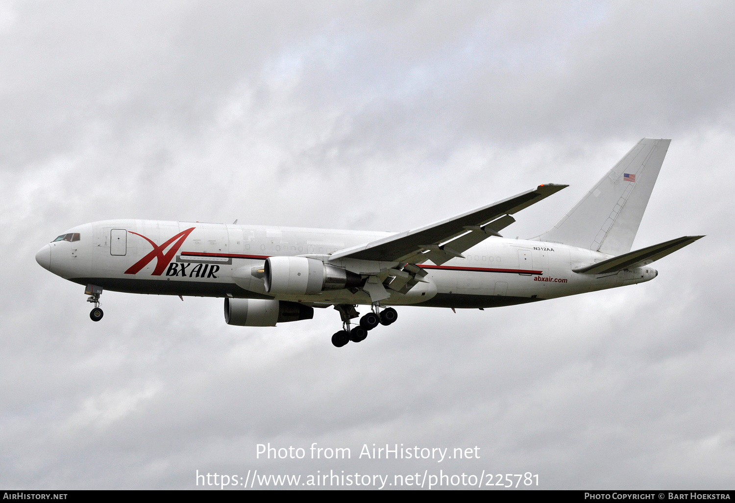 Aircraft Photo of N312AA | Boeing 767-223(BDSF) | ABX Air | AirHistory.net #225781