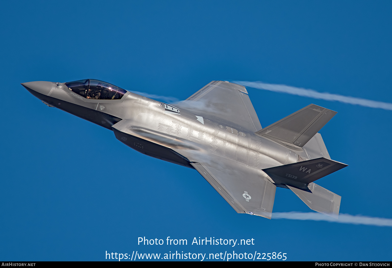 Aircraft Photo of 15-5139 | Lockheed Martin F-35A Lightning II | USA - Air Force | AirHistory.net #225865