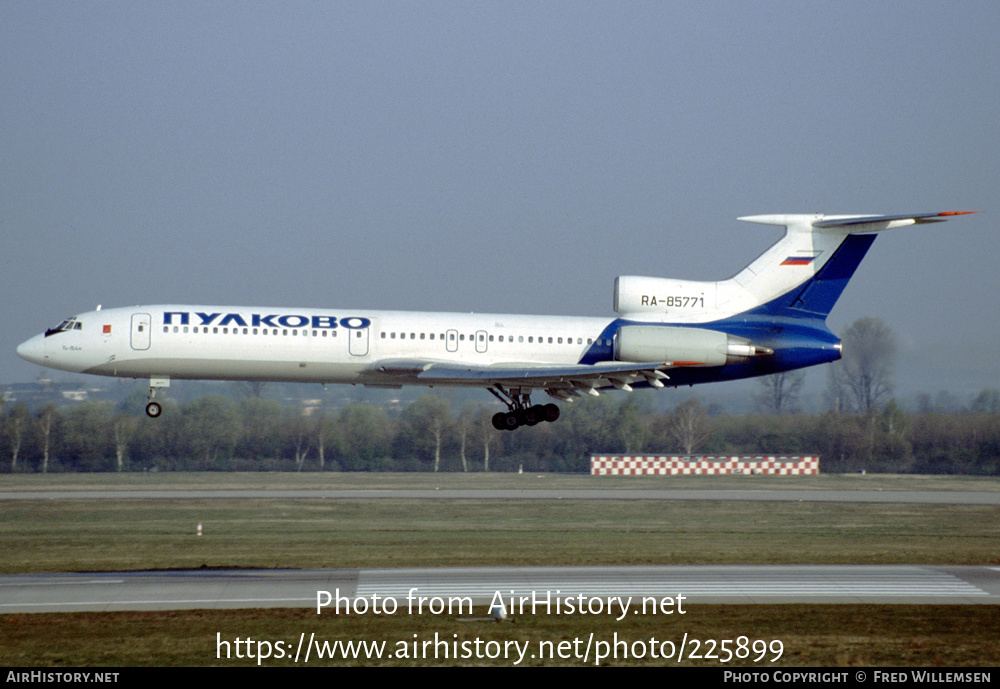 Aircraft Photo of RA-85771 | Tupolev Tu-154M | Pulkovo Airlines | AirHistory.net #225899