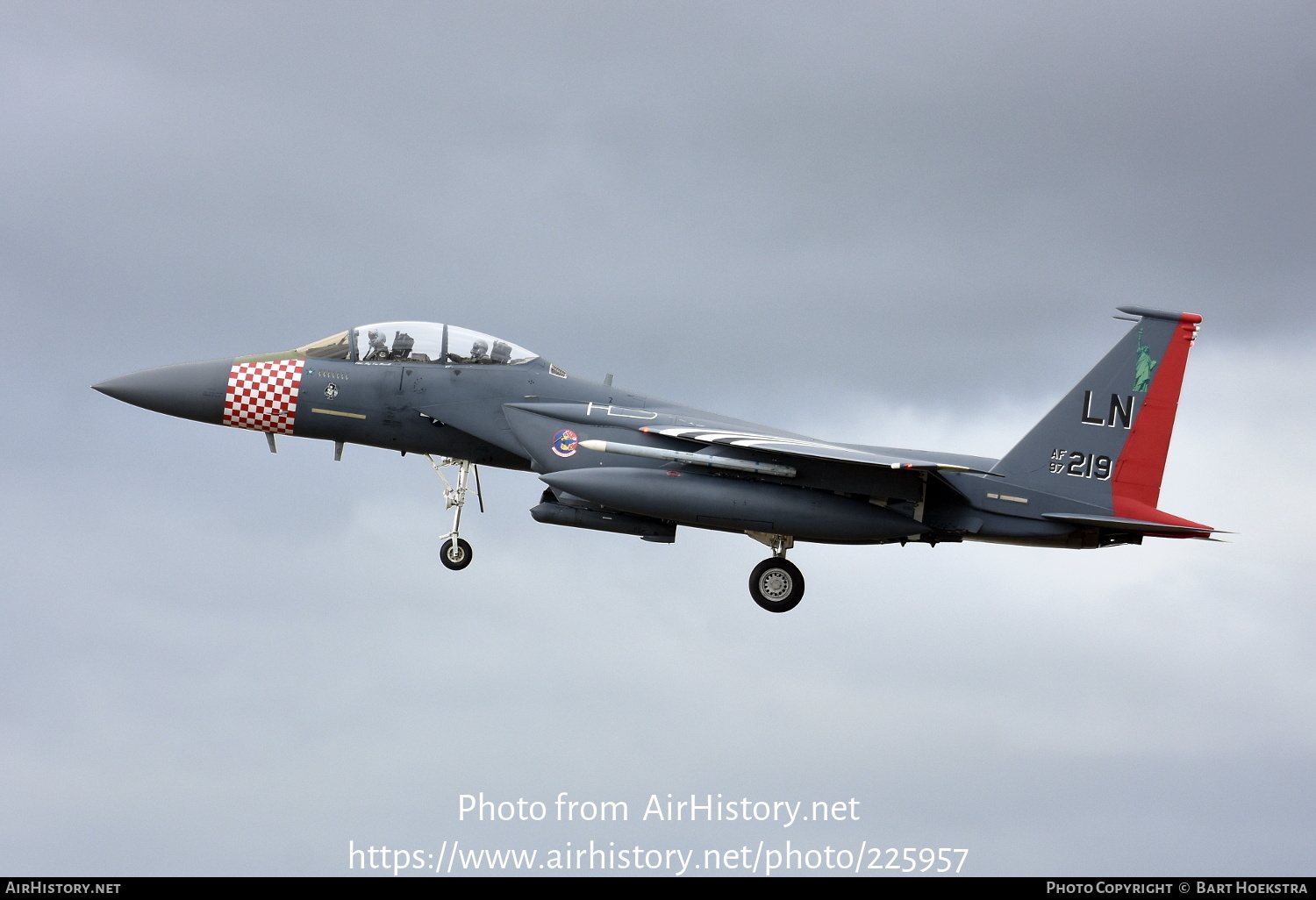 Aircraft Photo of 97-0219 / AF97-219 | Boeing F-15E Strike Eagle | USA - Air Force | AirHistory.net #225957