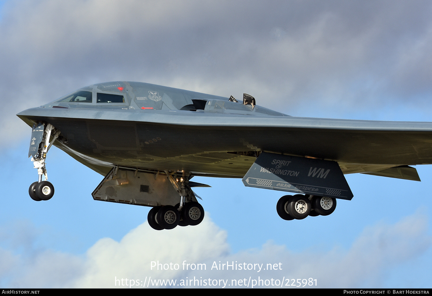 Aircraft Photo of 88-0332 | Northrop Grumman B-2A Spirit | USA - Air Force | AirHistory.net #225981