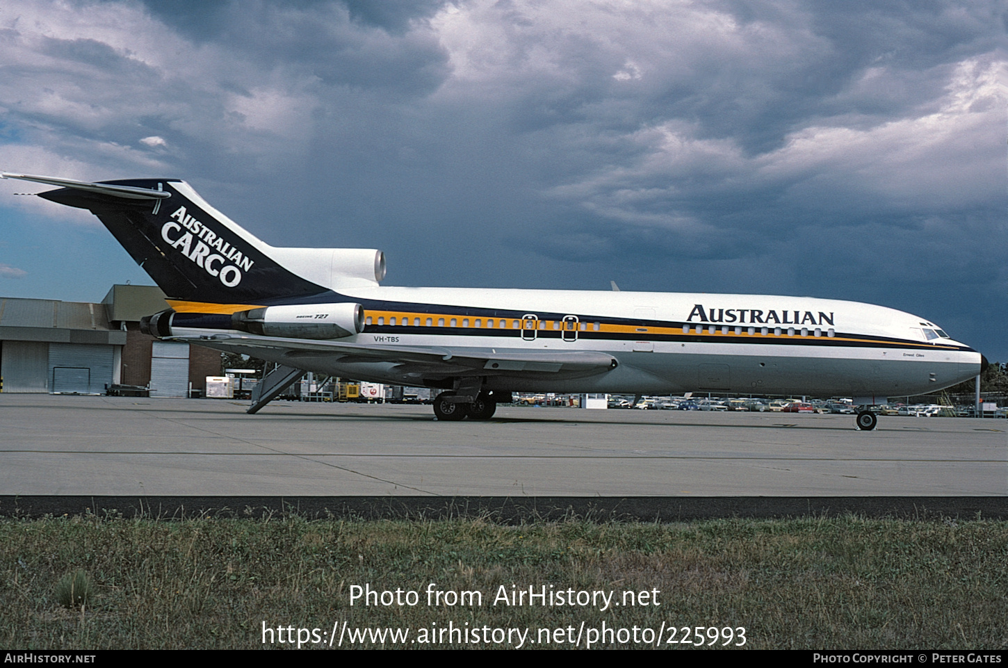 Aircraft Photo of VH-TBS | Boeing 727-77C | Australian Airlines Cargo | AirHistory.net #225993