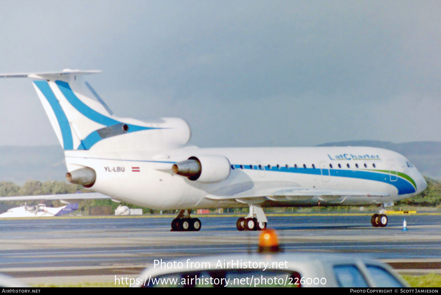 Aircraft Photo of YL-LBU | Yakovlev Yak-42D | LatCharter Airlines | AirHistory.net #226000