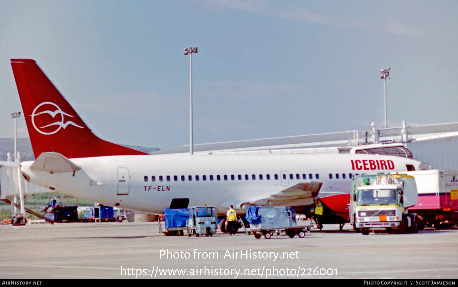 Aircraft Photo of TF-ELN | Boeing 737-3Q8 | Icebird Airlines - Íslandsflug | AirHistory.net #226001