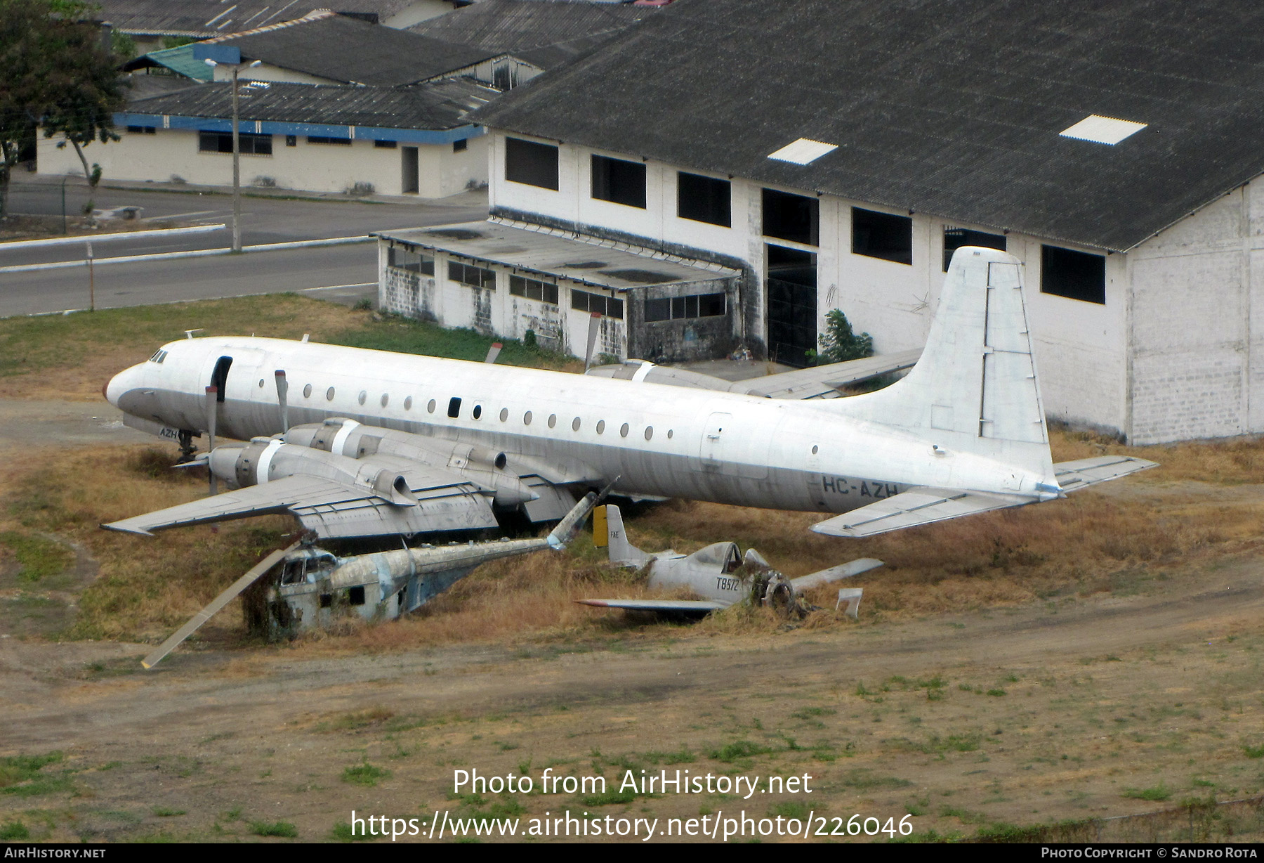 Aircraft Photo of HC-AZH | Canadair CC-106 Yukon (CL-44-6) | Andes Airlines | AirHistory.net #226046