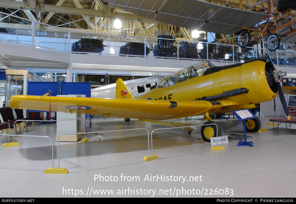 Aircraft Photo of 20273 | North American Harvard Mk4 | Canada - Air Force | AirHistory.net #226083