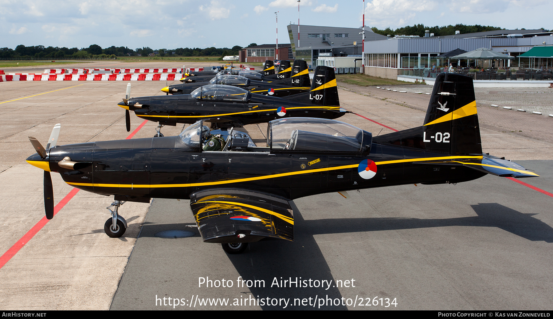 Aircraft Photo of L-02 | Pilatus PC-7 | Netherlands - Air Force | AirHistory.net #226134