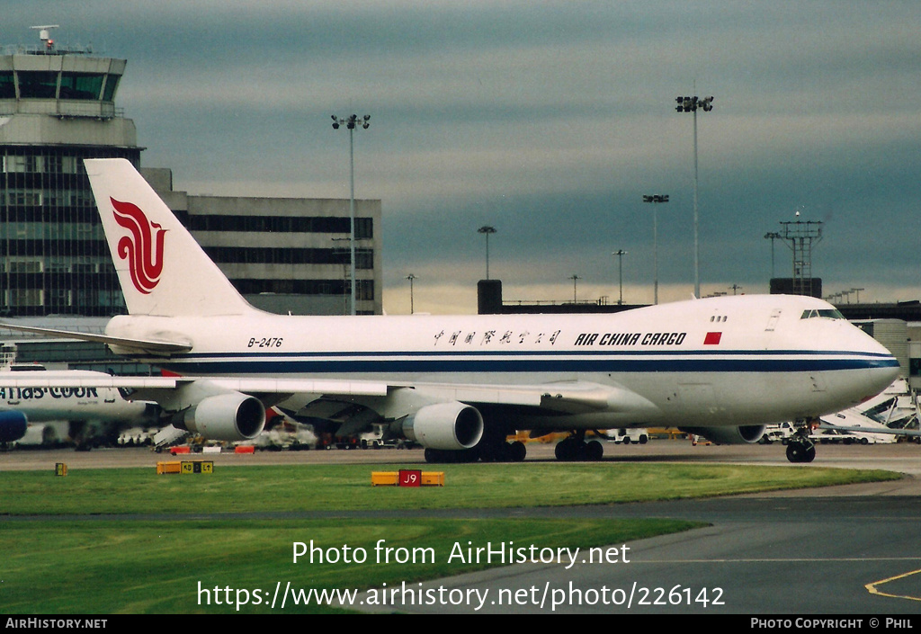 Aircraft Photo of B-2476 | Boeing 747-4FTF/SCD | Air China Cargo | AirHistory.net #226142