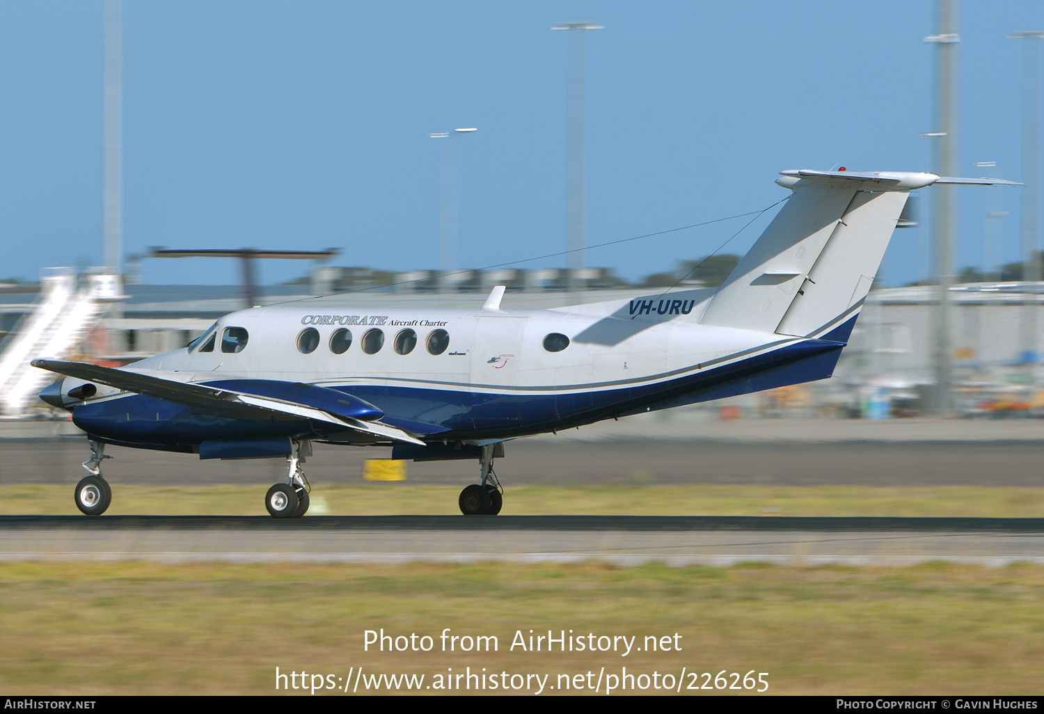 Aircraft Photo of VH-URU | Beech B200 Super King Air | Corporate Aircraft Charter | AirHistory.net #226265