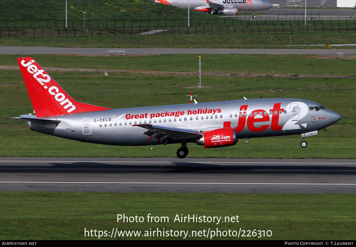 Aircraft Photo of G-CELD | Boeing 737-33A | Jet2 | AirHistory.net #226310