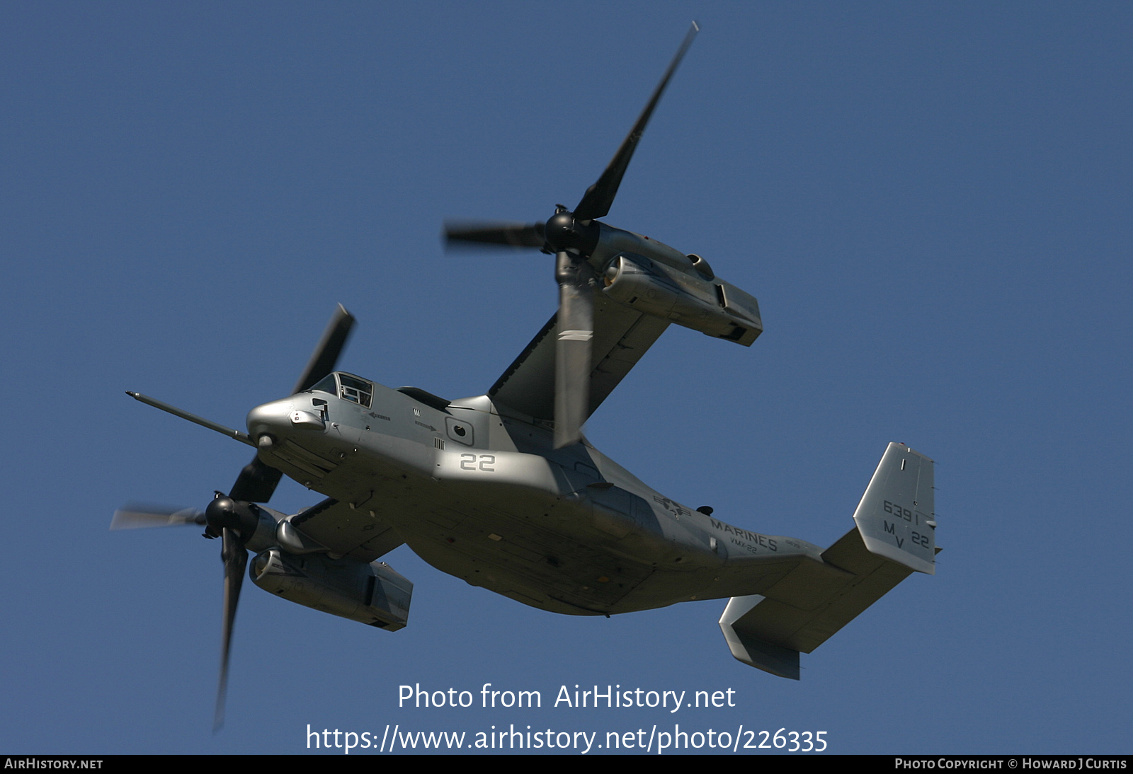 Aircraft Photo of 166391 | Bell-Boeing MV-22B Osprey | USA - Marines | AirHistory.net #226335