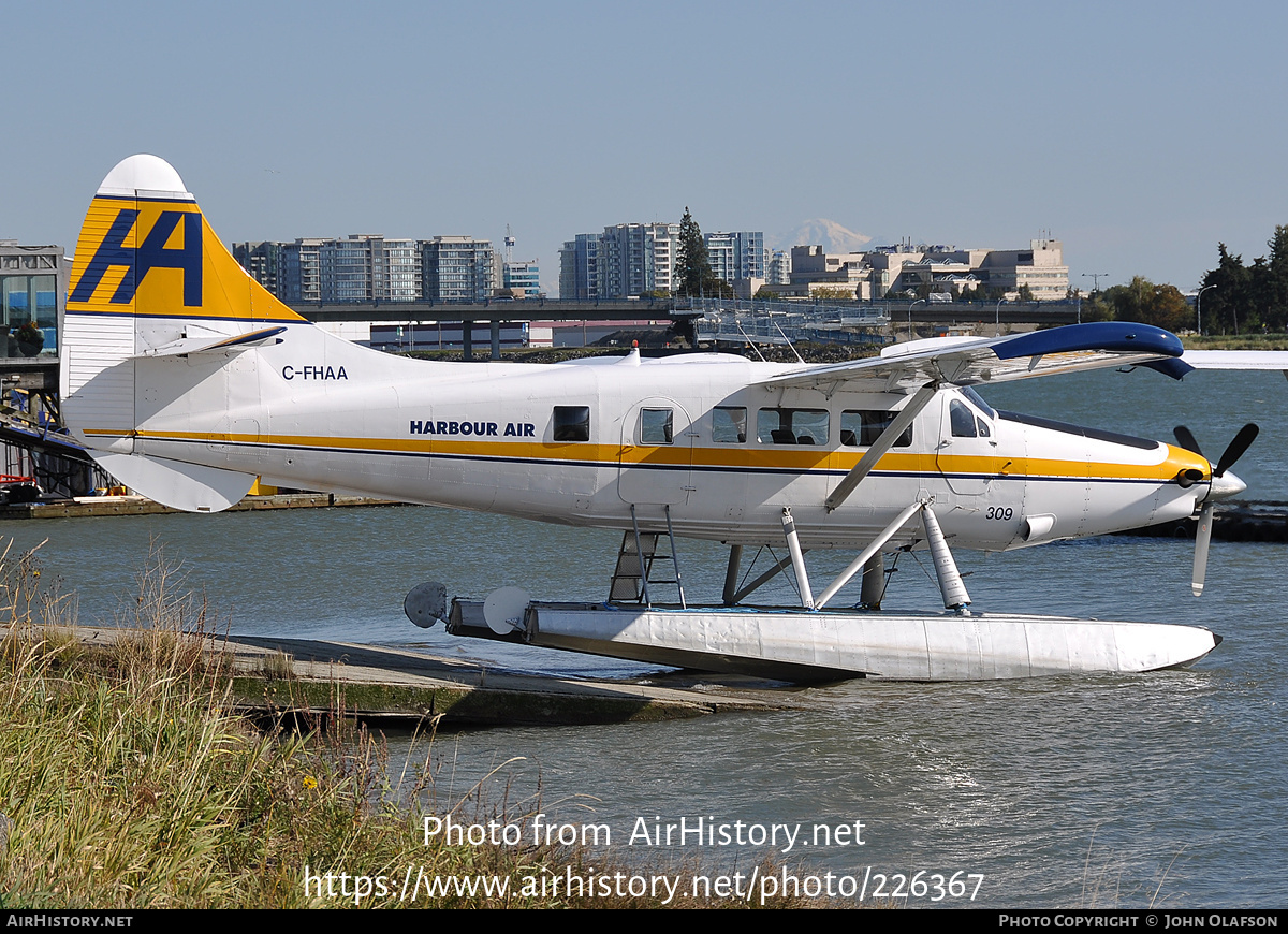 Aircraft Photo of C-FHAA | Vazar DHC-3T Turbine Otter | Harbour Air | AirHistory.net #226367