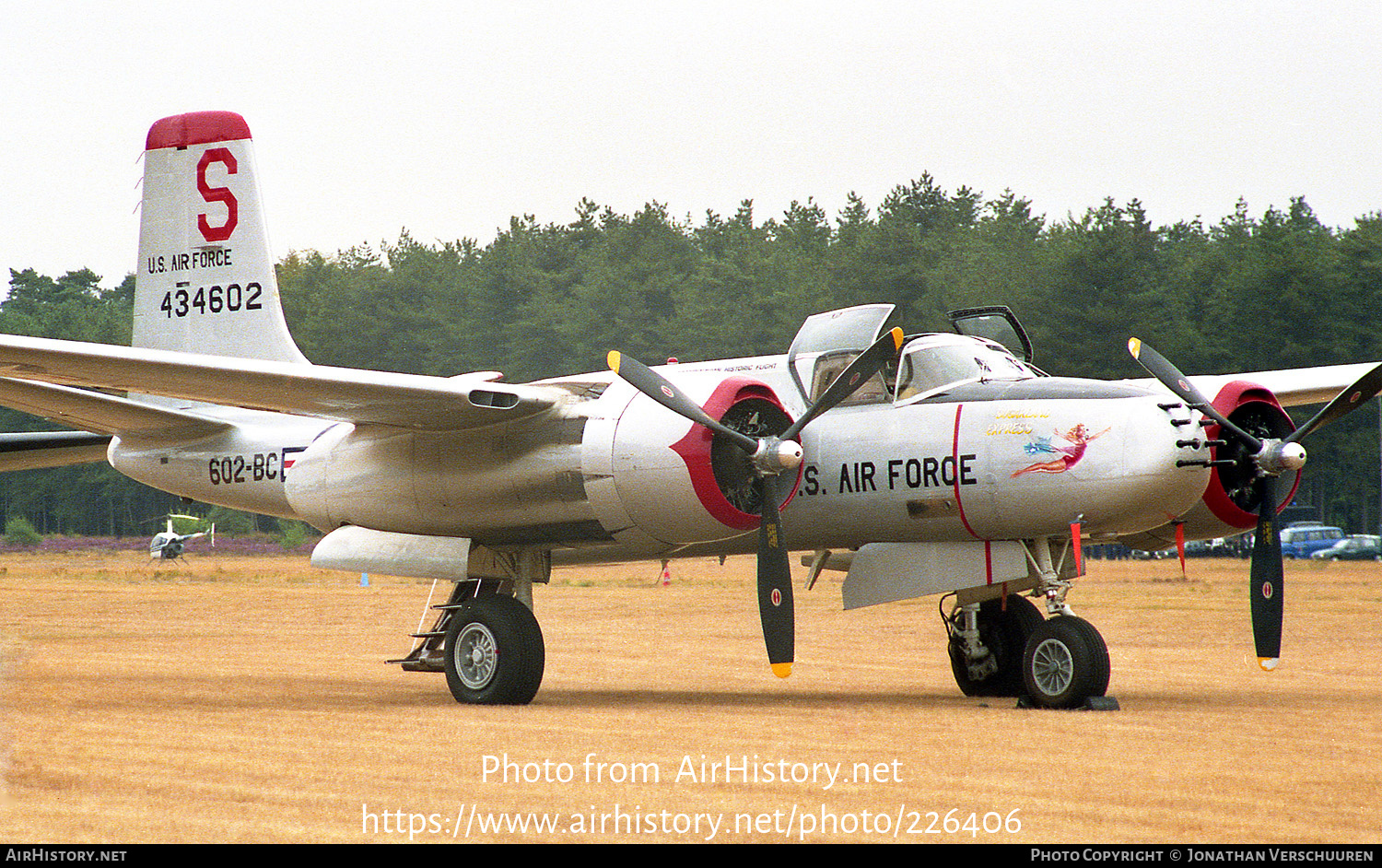 Aircraft Photo of N167B / 434602 | Douglas A-26B Invader | Scandinavian Historic Flight | USA - Air Force | AirHistory.net #226406