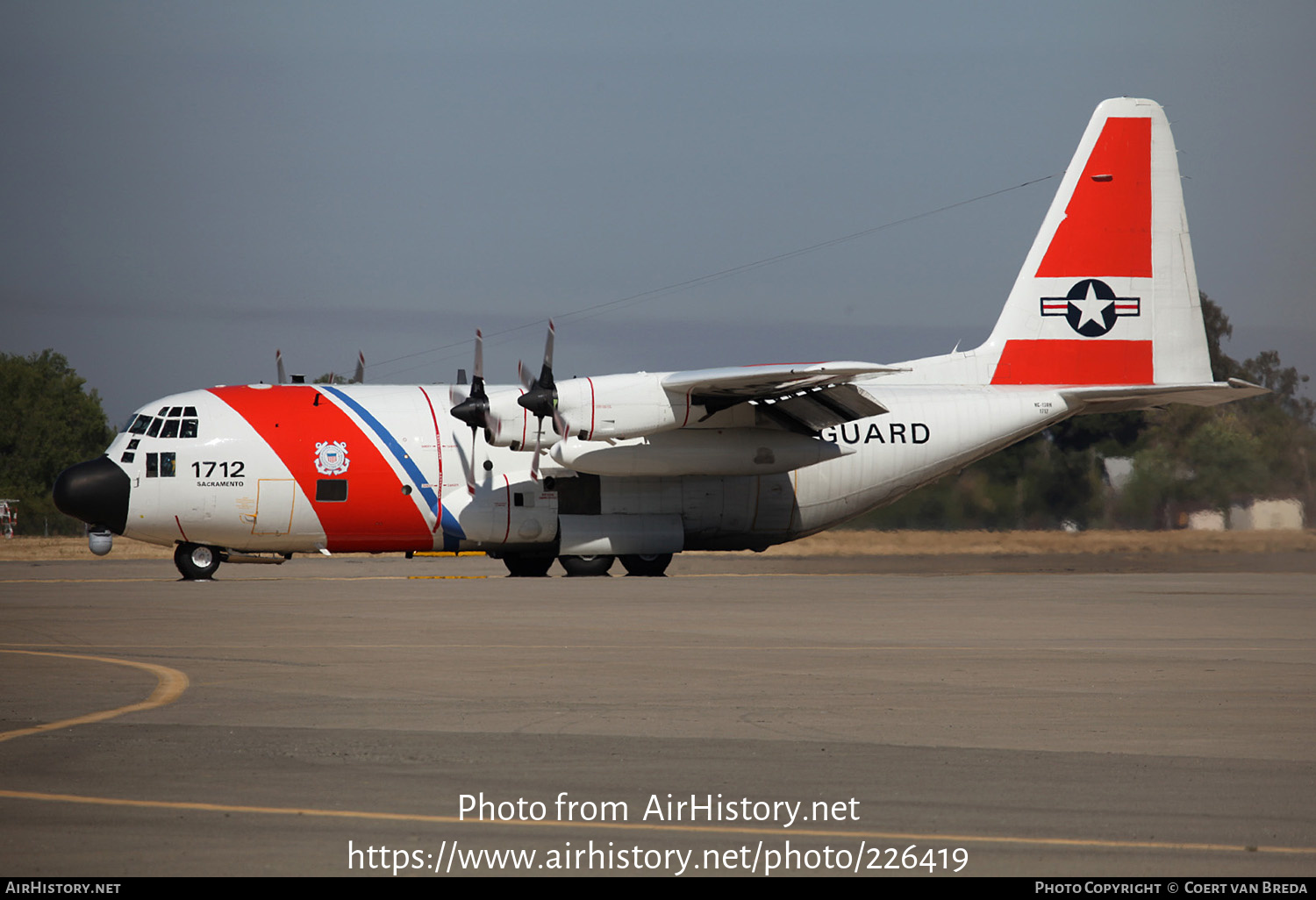 Aircraft Photo of 1712 | Lockheed HC-130H Hercules (L-382) | USA - Coast Guard | AirHistory.net #226419