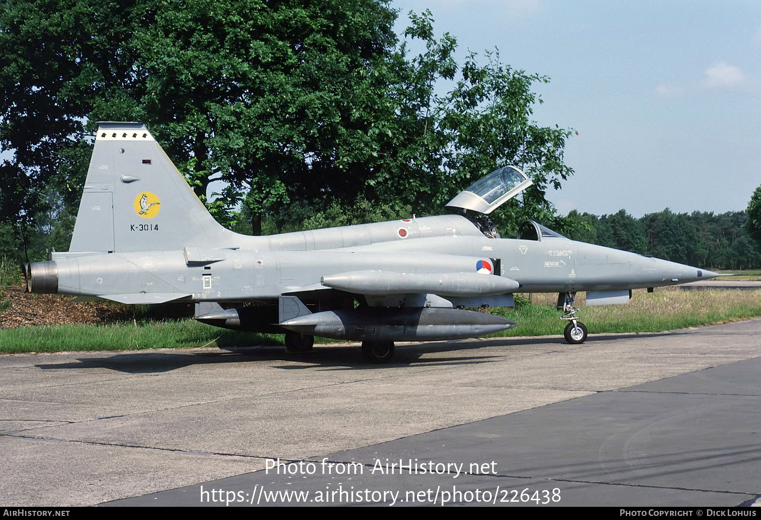 Aircraft Photo of K-3014 | Canadair NF-5A | Netherlands - Air Force | AirHistory.net #226438