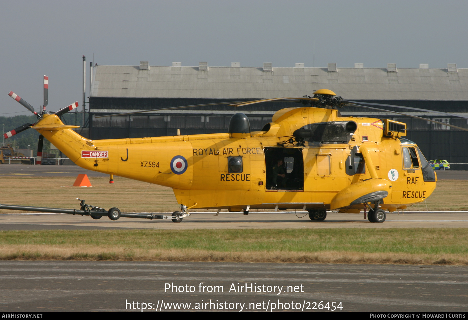 Aircraft Photo of XZ594 | Westland WS-61 Sea King HAR3 | UK - Air Force | AirHistory.net #226454