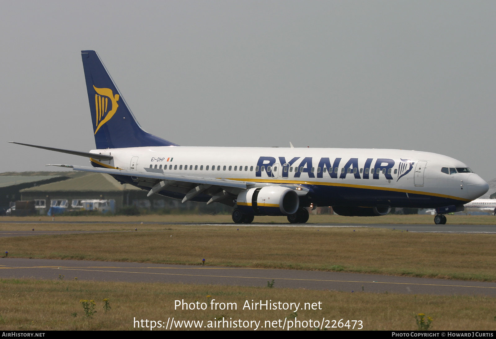 Aircraft Photo of EI-DHP | Boeing 737-8AS | Ryanair | AirHistory.net #226473