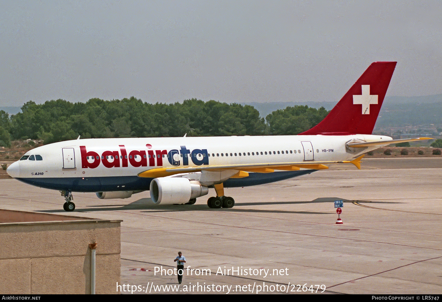 Aircraft Photo of HB-IPM | Airbus A310-325/ET | BalairCTA | AirHistory.net #226479